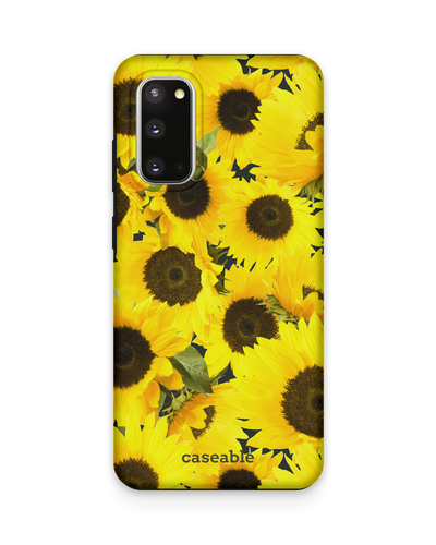 Sunflowers Premium Handyhülle Samsung Galaxy S20