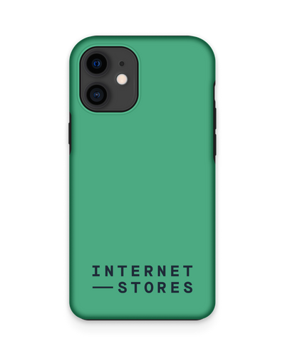 ISG Neon Green Premium Handyhülle Apple iPhone 12 mini