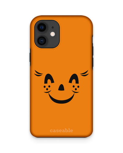 Pumpkin Smiles Premium Handyhülle Apple iPhone 12 mini