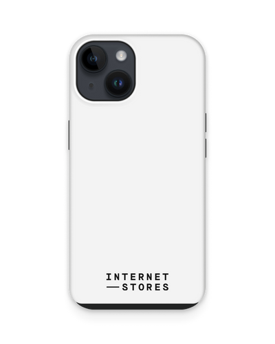 ISG White Premium Handyhülle für Apple iPhone 15