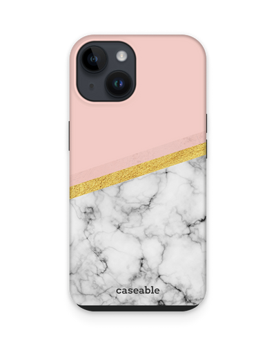 Marble Slice Premium Handyhülle für Apple iPhone 14