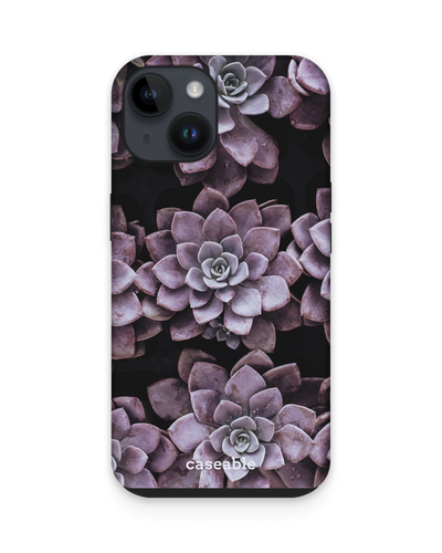 Purple Succulents Premium Handyhülle für Apple iPhone 14