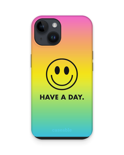 Have A Day Premium Handyhülle für Apple iPhone 14