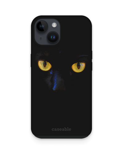 Black Cat Premium Handyhülle für Apple iPhone 14