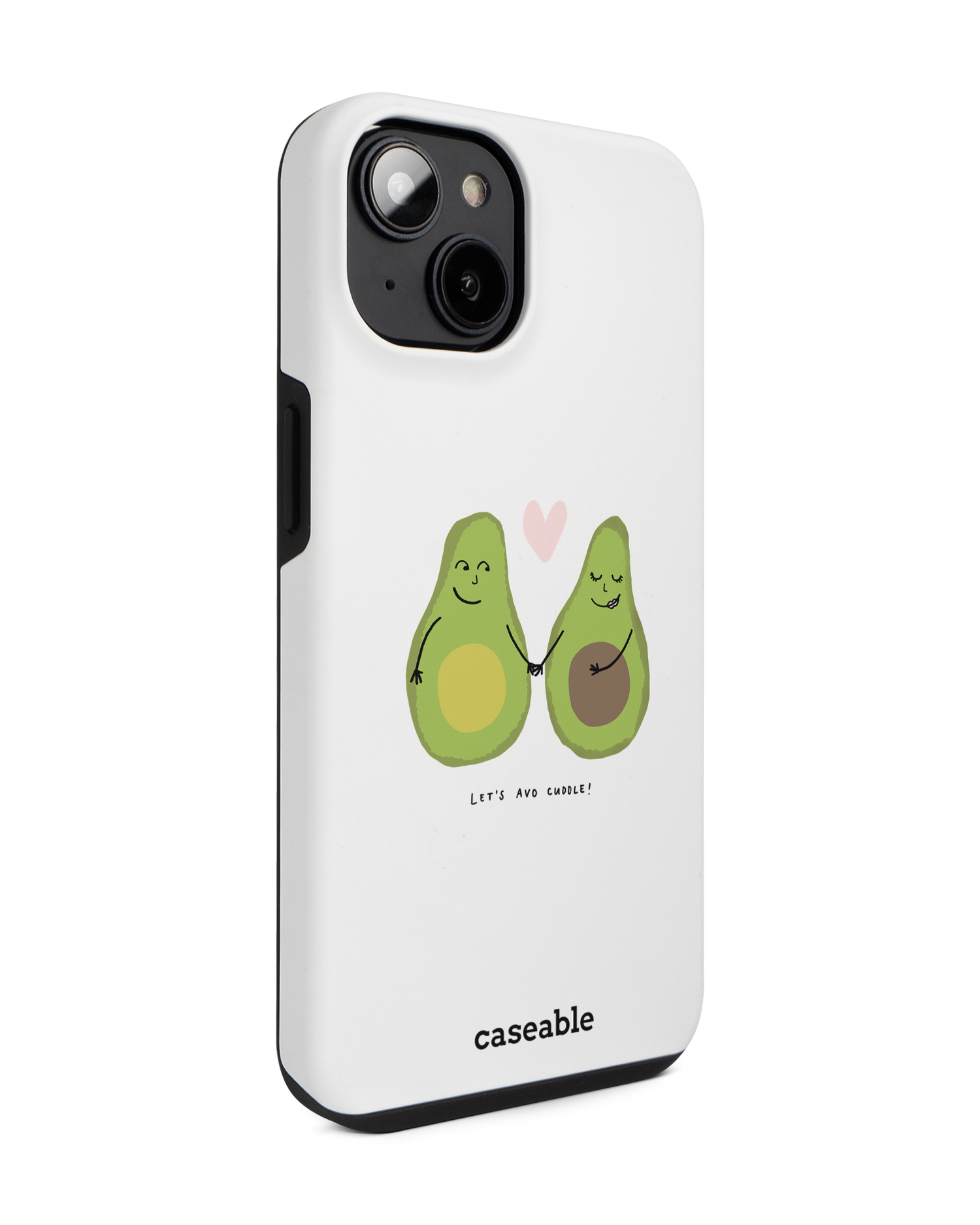 Avocado Premium Handyhülle für Apple iPhone 14: Seitenansicht links