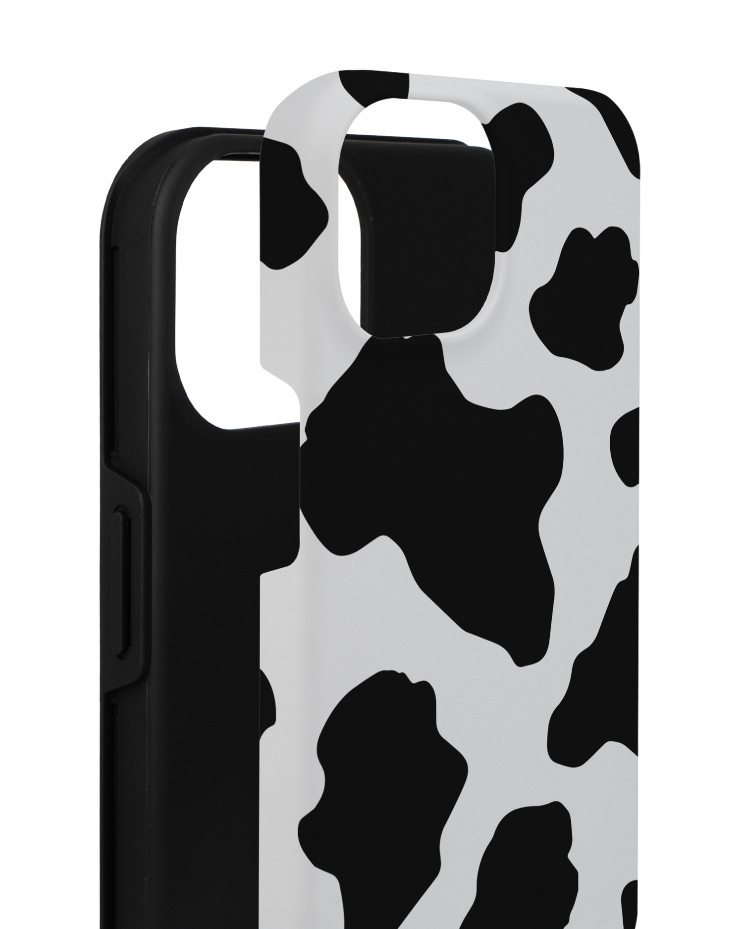 Cow Print 2 Premium Handyhülle für Apple iPhone 14 besteht aus 2 Teilen