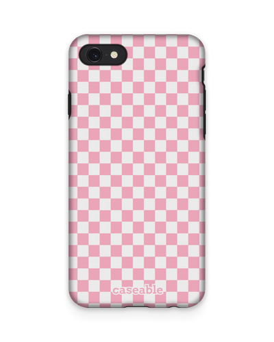 Pink Checkerboard Premium Handyhülle Apple iPhone 6, Apple iPhone 6s