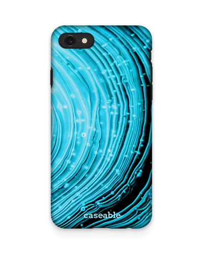 Turquoise Ripples Premium Handyhülle Apple iPhone 6, Apple iPhone 6s