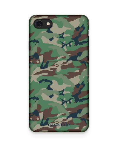 Green and Brown Camo Premium Handyhülle Apple iPhone 7, Apple iPhone 8, Apple iPhone SE (2020), Apple iPhone SE (2022)