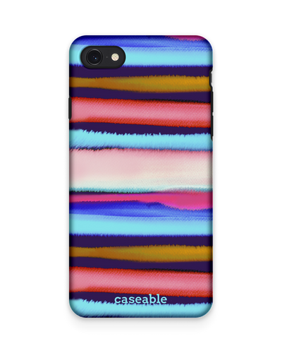 Watercolor Stripes Premium Handyhülle Apple iPhone 7, Apple iPhone 8, Apple iPhone SE (2020), Apple iPhone SE (2022)