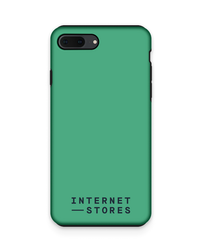 ISG Neon Green Premium Handyhülle Apple iPhone 7 Plus, Apple iPhone 8 Plus