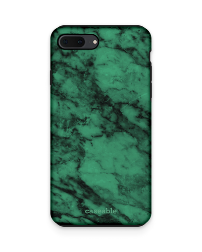 Green Marble Premium Handyhülle Apple iPhone 7 Plus, Apple iPhone 8 Plus
