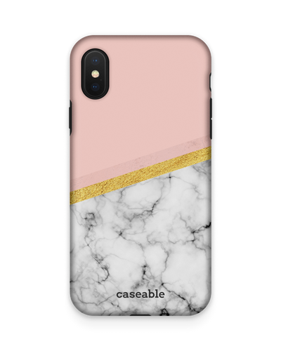 Marble Slice Premium Handyhülle Apple iPhone X, Apple iPhone XS