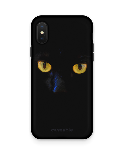 Black Cat Premium Handyhülle Apple iPhone X, Apple iPhone XS