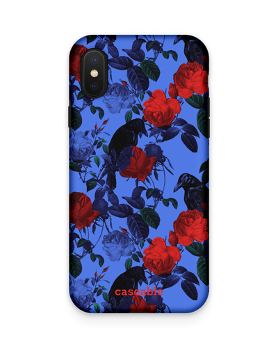Roses And Ravens Premium Handyhülle Apple iPhone X, Apple iPhone XS