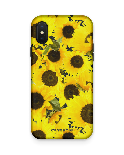 Sunflowers Premium Handyhülle Apple iPhone X, Apple iPhone XS