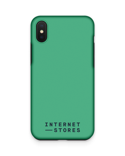 ISG Neon Green Premium Handyhülle Apple iPhone XS Max