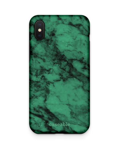 Green Marble Premium Handyhülle Apple iPhone XS Max