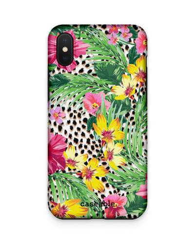 Tropical Cheetah Premium Handyhülle Apple iPhone XS Max