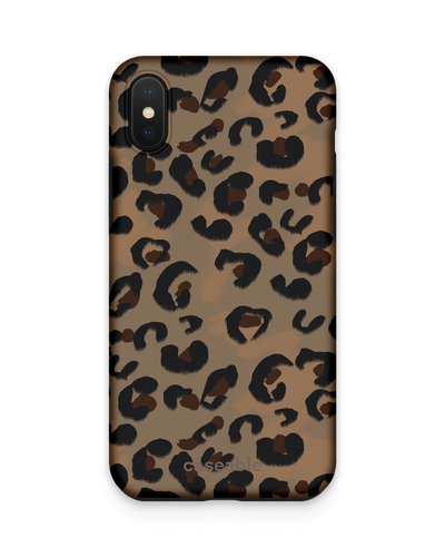 Leopard Repeat Premium Handyhülle Apple iPhone XS Max