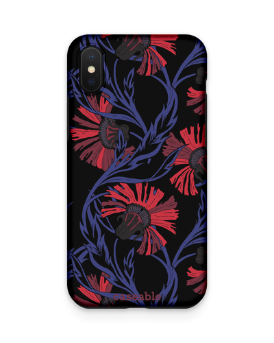 Midnight Floral Premium Handyhülle Apple iPhone XS Max