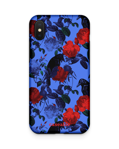 Roses And Ravens Premium Handyhülle Apple iPhone XS Max