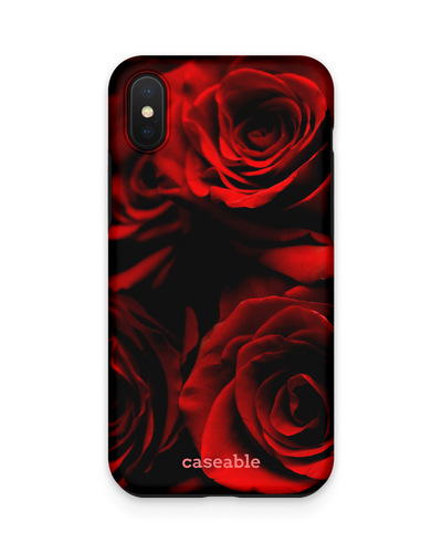 Red Roses Premium Handyhülle Apple iPhone XS Max