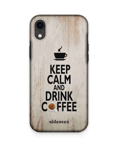 Drink Coffee Premium Handyhülle Apple iPhone XR