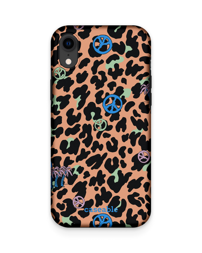 Leopard Peace Palms Premium Handyhülle Apple iPhone XR