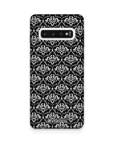 Black French Lillies Premium Handyhülle Samsung Galaxy S10