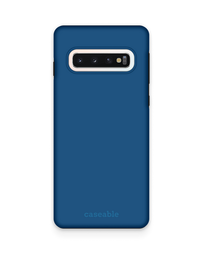 CLASSIC BLUE Premium Handyhülle Samsung Galaxy S10