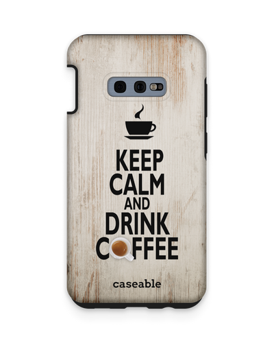 Drink Coffee Premium Handyhülle Samsung Galaxy S10e