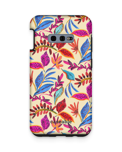 Painterly Spring Leaves Premium Handyhülle Samsung Galaxy S10e