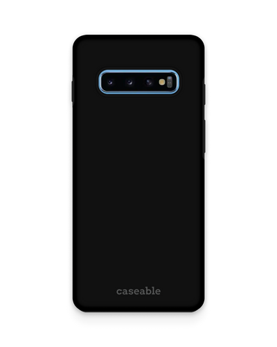 BLACK Premium Handyhülle Samsung Galaxy S10 Plus