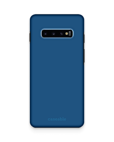 CLASSIC BLUE Premium Handyhülle Samsung Galaxy S10 Plus
