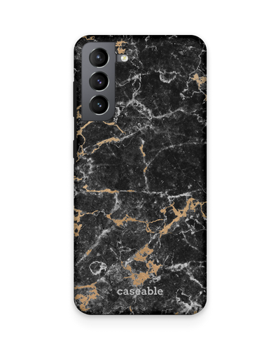 Marble and Gold Premium Handyhülle Samsung Galaxy S21