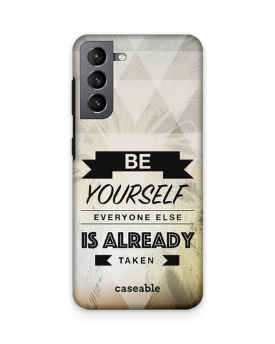 Be Yourself Premium Handyhülle Samsung Galaxy S21