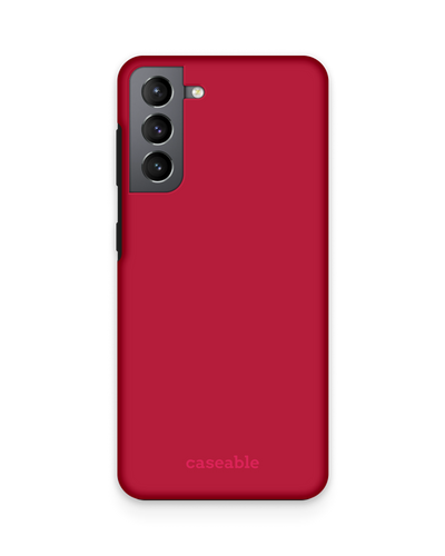 RED Premium Handyhülle Samsung Galaxy S21