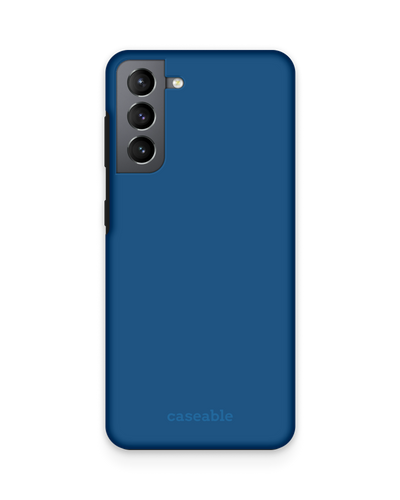 CLASSIC BLUE Premium Handyhülle Samsung Galaxy S21