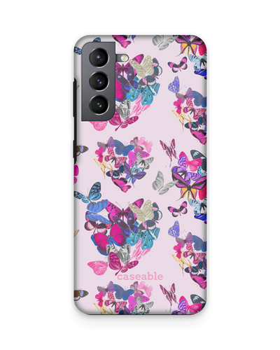 Butterfly Love Premium Handyhülle Samsung Galaxy S21
