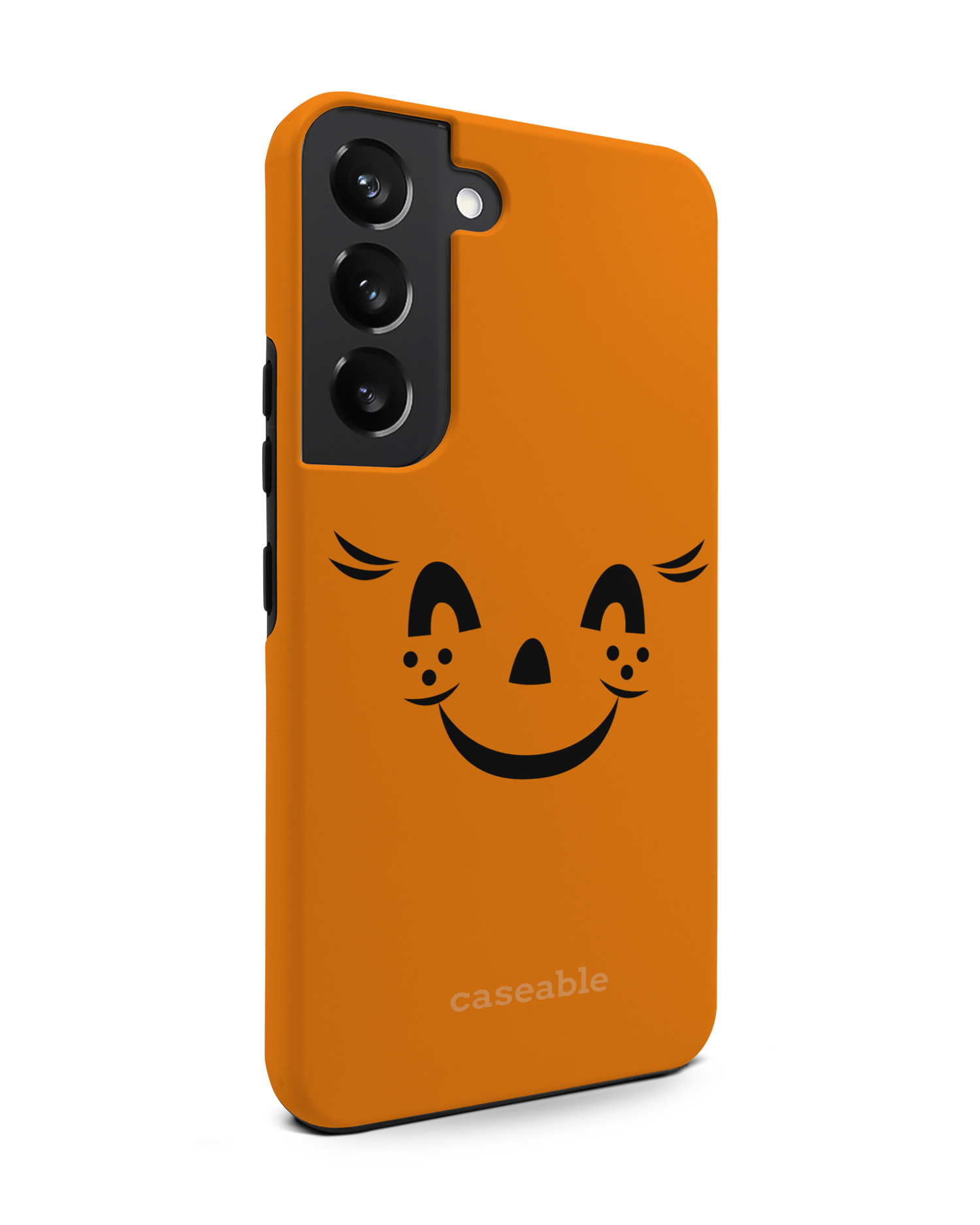 Pumpkin Smiles Premium Handyhülle Samsung Galaxy S22 5G