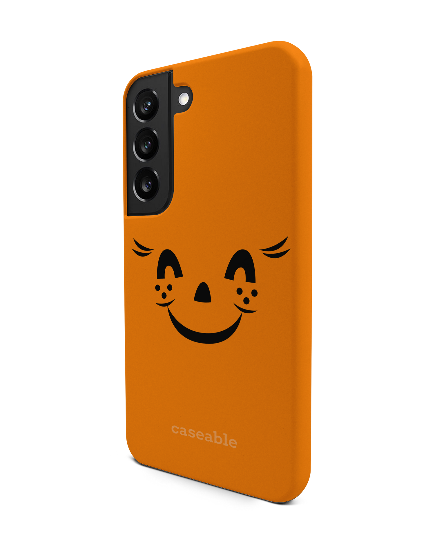 Pumpkin Smiles Premium Handyhülle Samsung Galaxy S22 5G