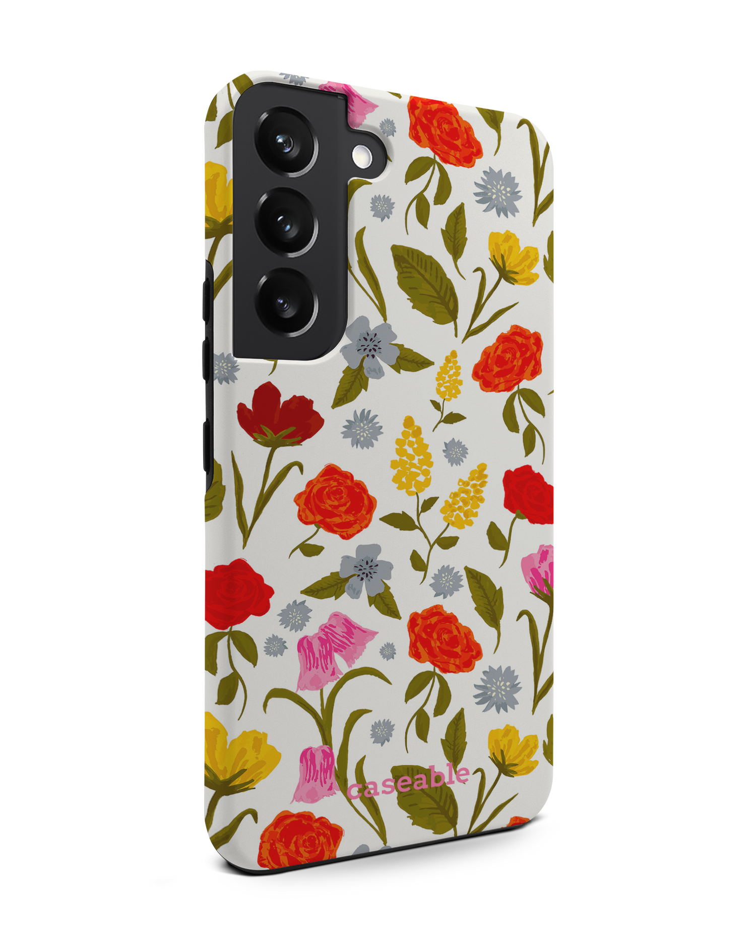 Botanical Beauties Premium Handyhülle Samsung Galaxy S22 5G: Seitenansicht links