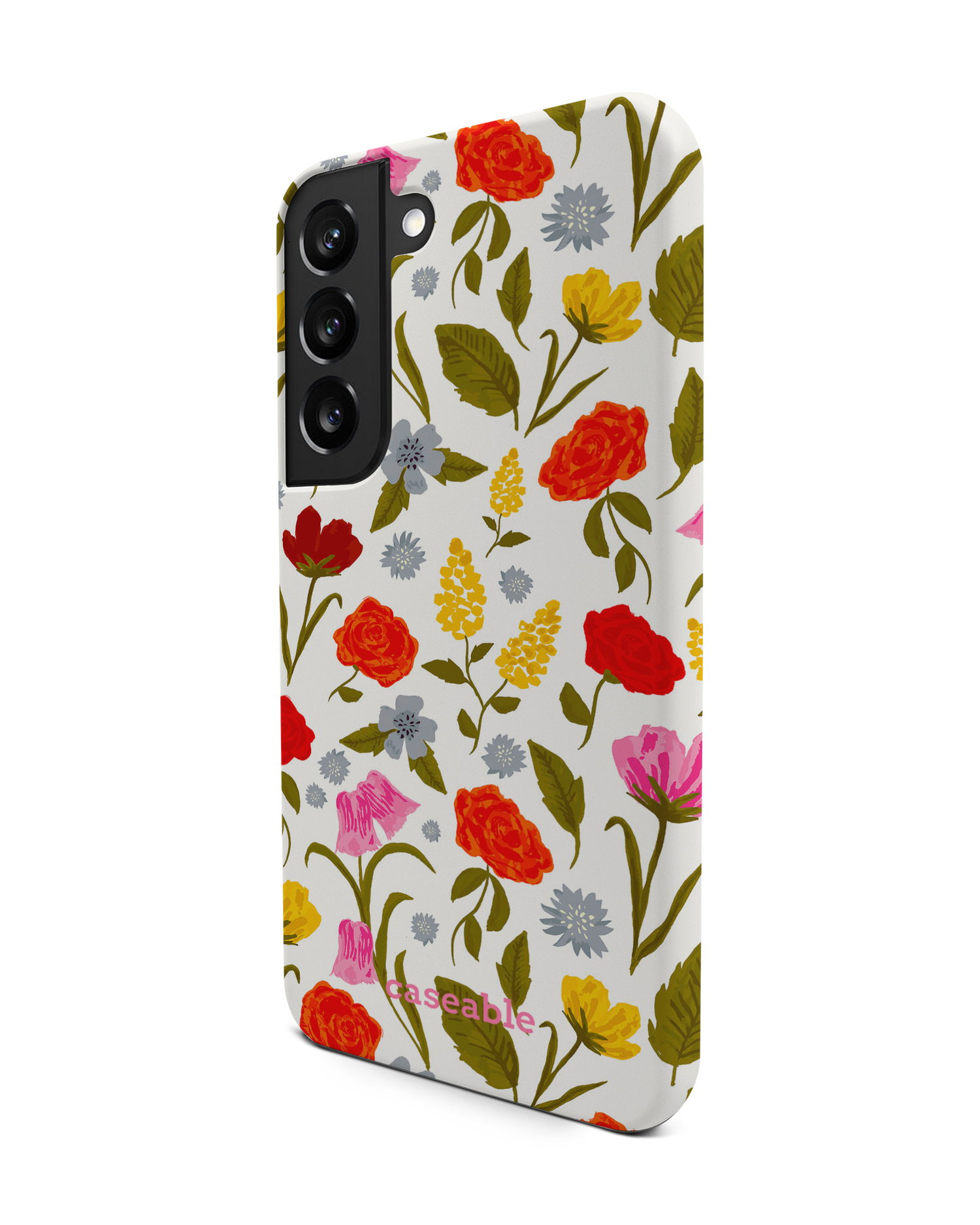 Botanical Beauties Premium Handyhülle Samsung Galaxy S22 5G: Seitenansicht rechts