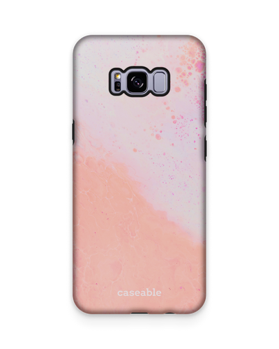 Peaches & Cream Marble Premium Handyhülle Samsung Galaxy S8 Plus