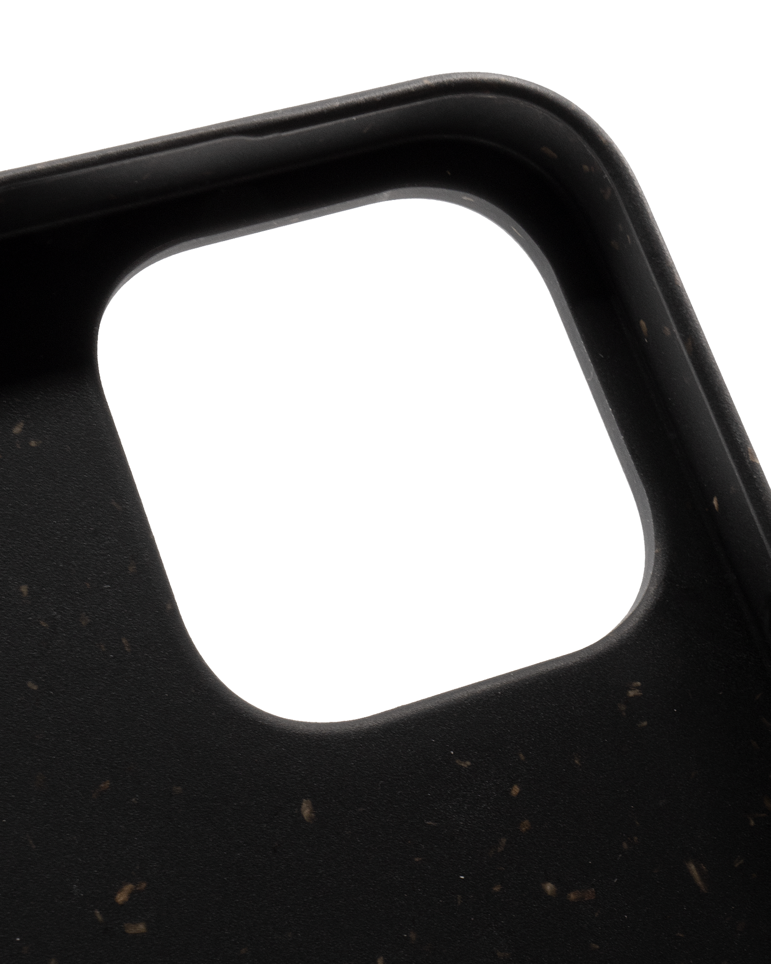 Schwarze Nachhaltige Handyhülle für Apple iPhone 13 Pro: Details Innen