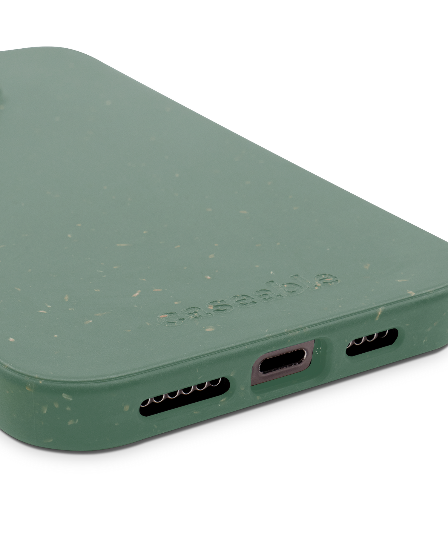 Dark Green Nachhaltige Handyhülle Apple iPhone 15 Plus