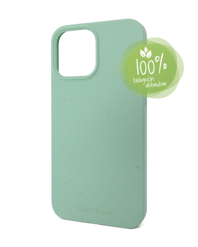 Hellgrüne Nachhaltige Handyhülle für Apple iPhone 13 Pro Max: 100% Biologisch Abbaubar