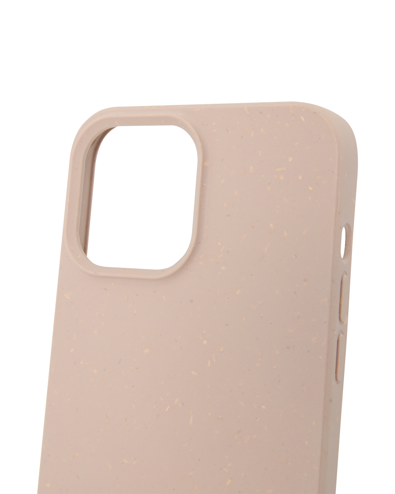 Sandfarbene Nachhaltige Handyhülle für Apple iPhone 13 Pro Max: Details Außen
