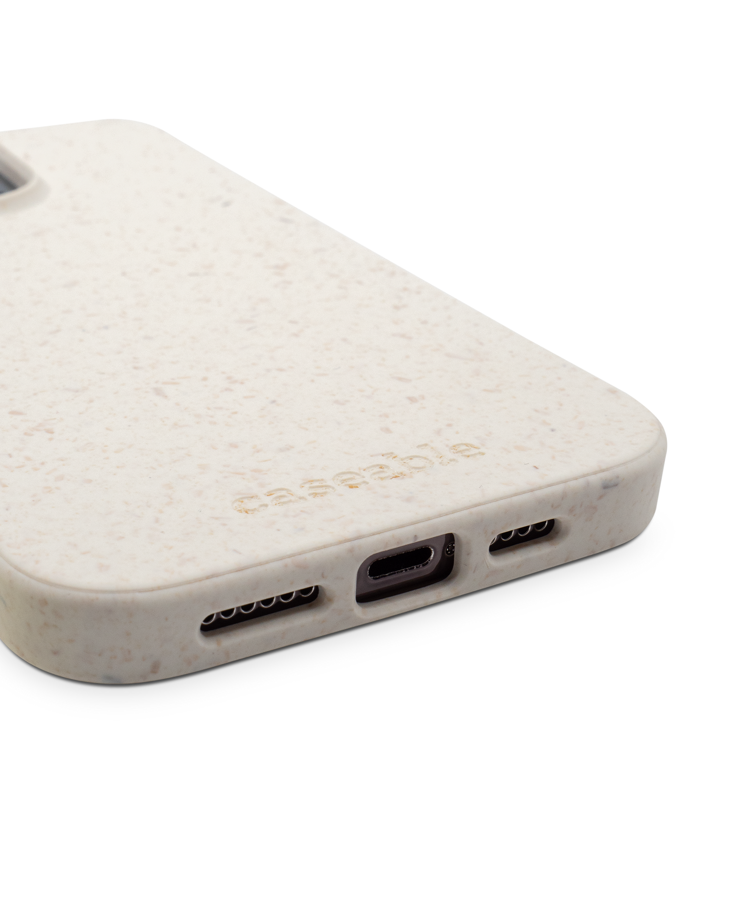 White Nachhaltige Handyhülle Apple iPhone 15 Pro Max